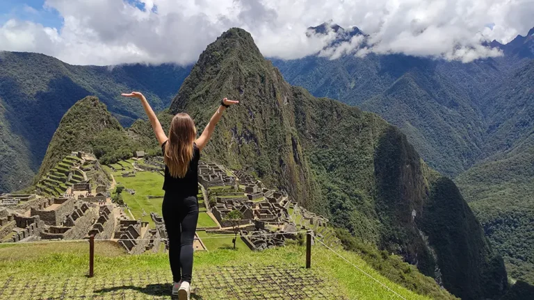 Explanada de Machu picchu