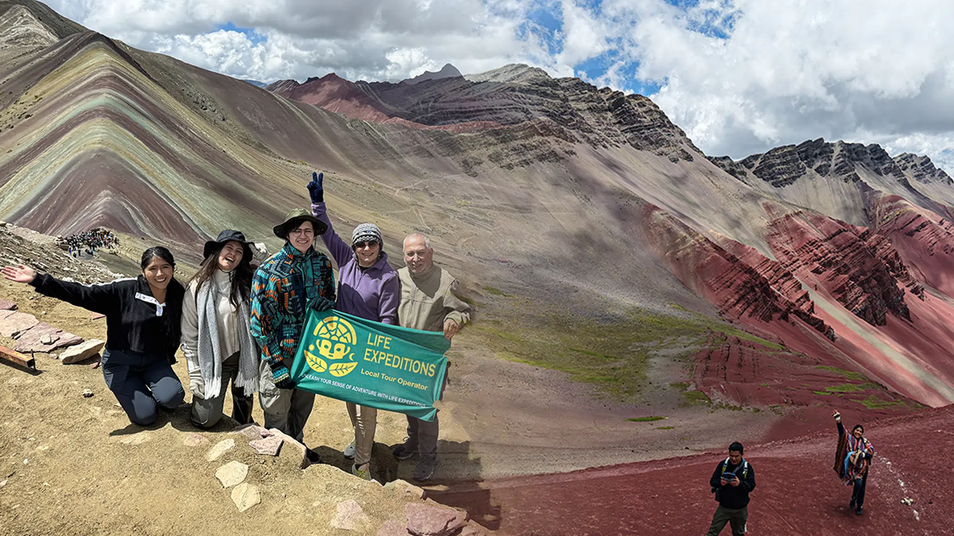 Montaña de siete colores y Valle Rojo