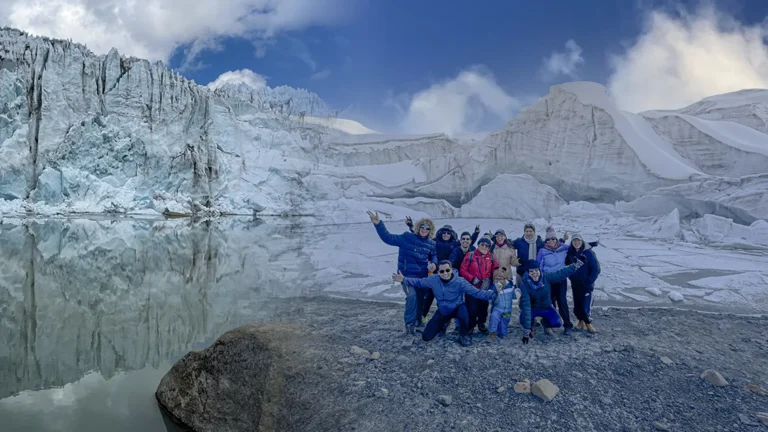 hermoso glaciar del cusco