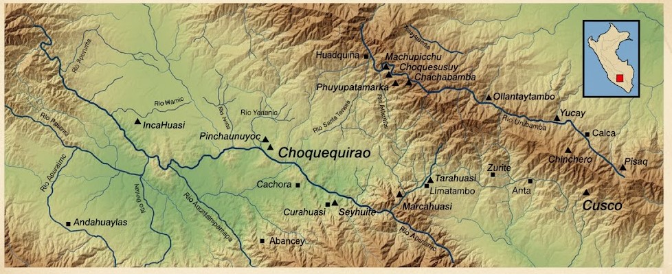Choq'ekirao – misteriosa joia oculta do Império Inca Choq'ekirao-cuna de oro-vilcabamba-Life Expeditions