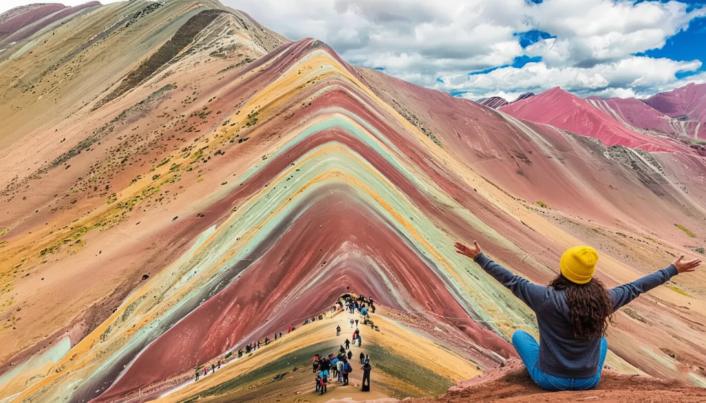 Ausangate Trek - impresionante ruta del Ausangate hacia la montaña de 7 colores Winikunka-Ausangate-Life Expeditions